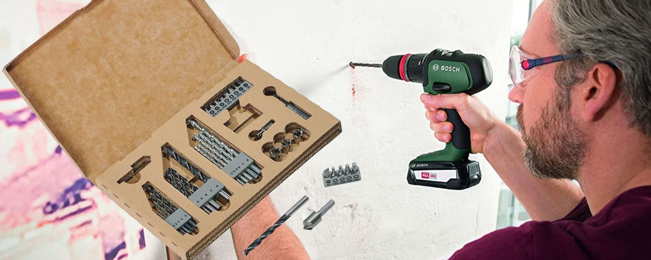 Amazon FUORITUTTO fai da te: kit Bosch Professional 34 in 1 a 13€, assurdo Amazon FUORITUTTO fai da te: kit Bosch Professional 34 in 1 a 13€, assurdo