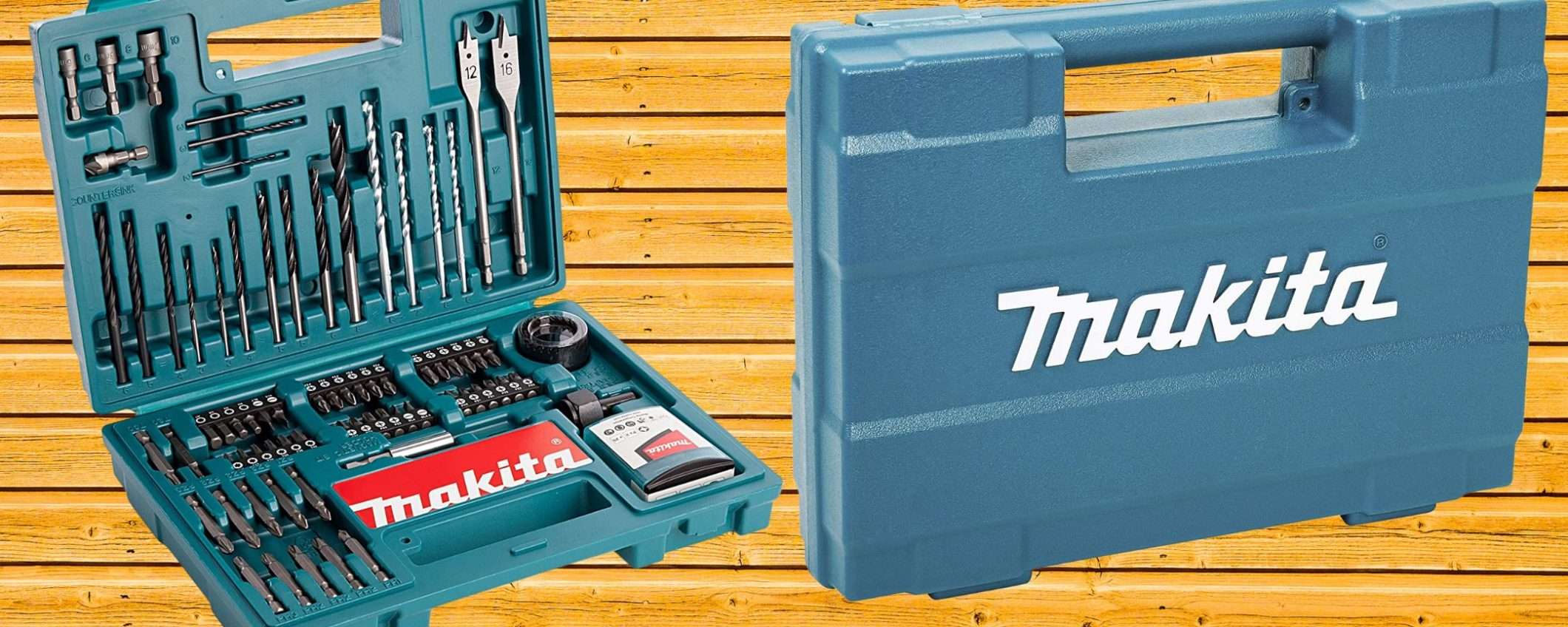 Makita, sconto SHOCK su Amazon: mega kit 100 in 1 a 24€, follia pura (-56%) Makita, sconto SHOCK su Amazon: mega kit 100 in 1 a 24€, follia pura (-56%)