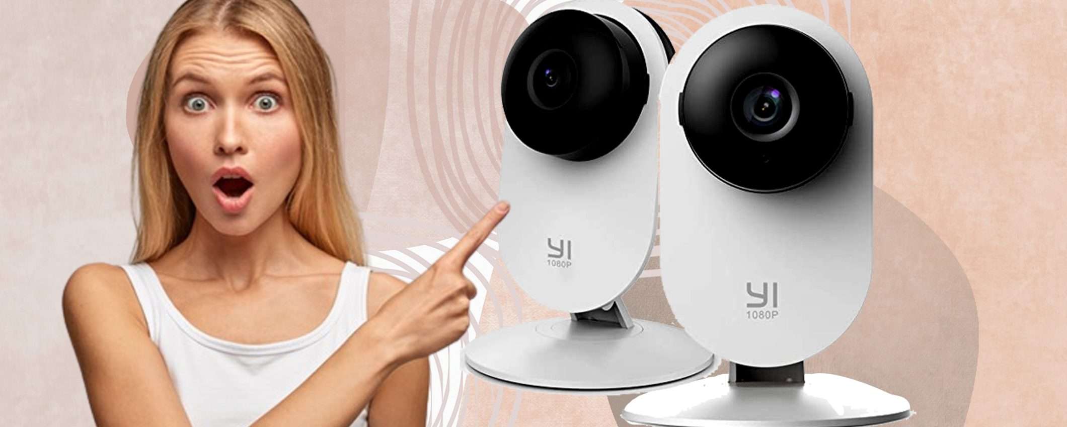 Kit di 2 videocamere per interni FHD: sconto TOP su Amazon (-24%) Kit di 2 videocamere per interni FHD: sconto TOP su Amazon (-24%)