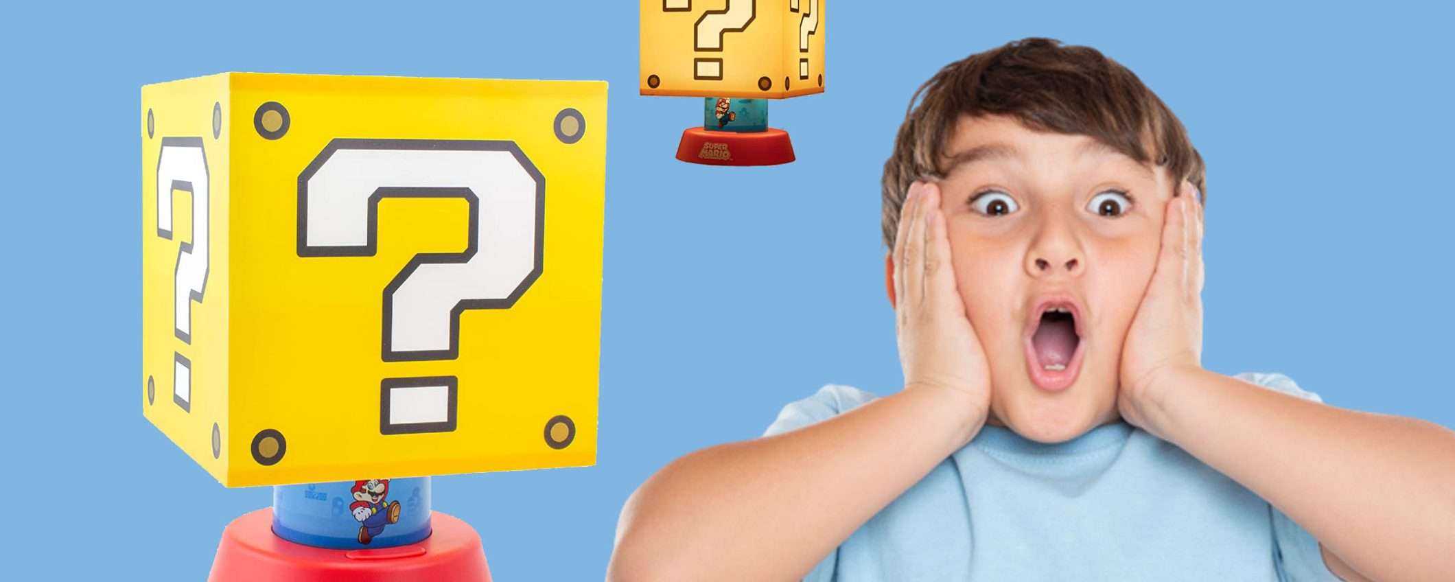 Lampada di Super Mario con 3 livelli di luminosità: sconto PAZZESCO del 53% Lampada di Super Mario con 3 livelli di luminosità: sconto PAZZESCO del 53%