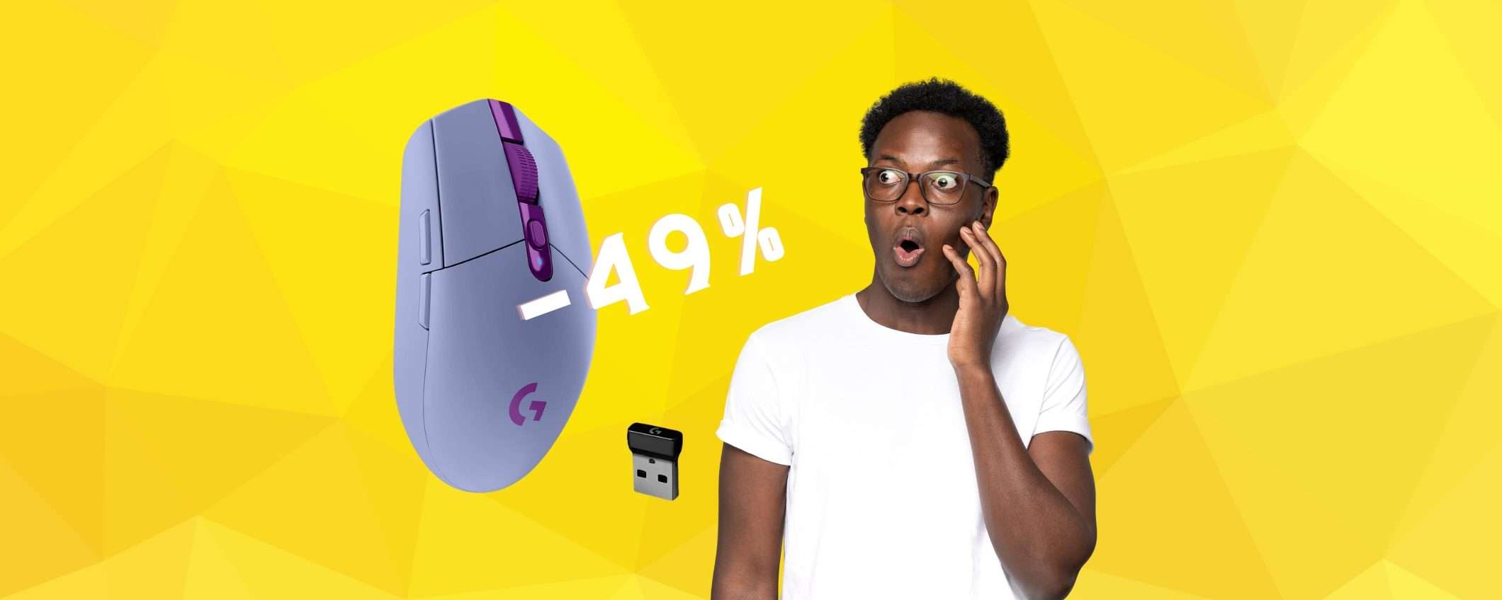 Logitech G305: il mouse wireless da Gaming a prezzo SHOCK (-49%) Logitech G305: il mouse wireless da Gaming a prezzo SHOCK (-49%)