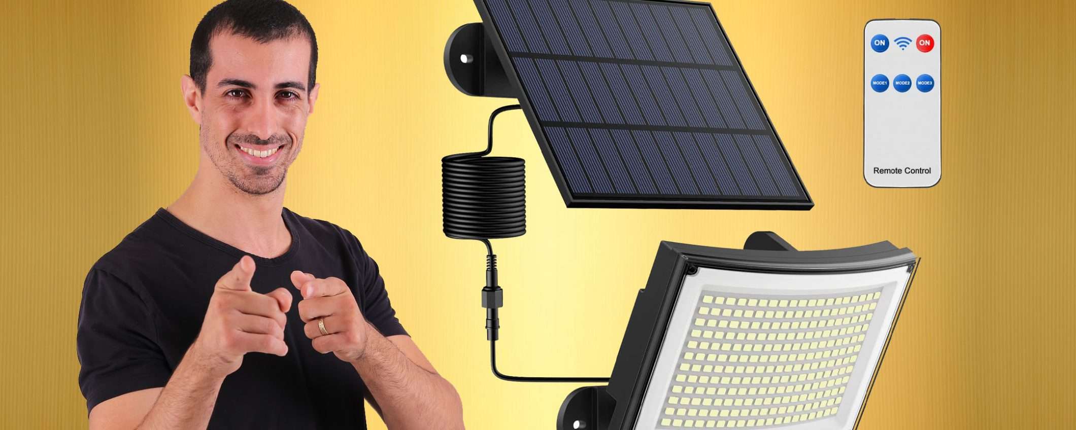 Luce solare a LED per esterni a soli 17,70€: sconto BOMBA su Amazon Luce solare a LED per esterni a soli 17,70€: sconto BOMBA su Amazon