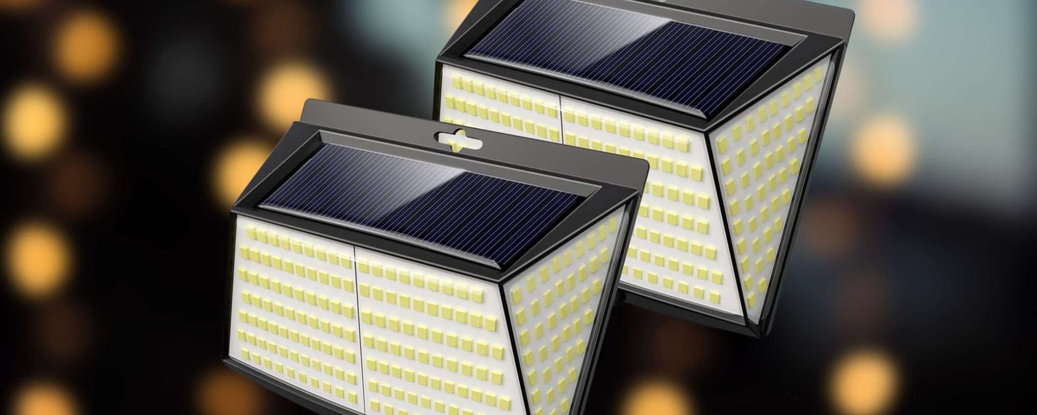 Luce solare 228 LED: luminosità assurda, bolletta SCHIACCIATA (10€) Luce solare 228 LED: luminosità assurda, bolletta SCHIACCIATA (10€)