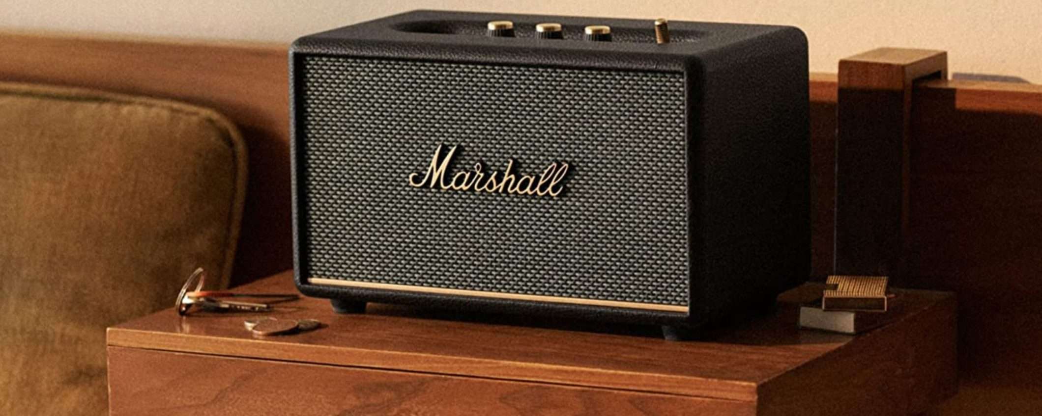 Marshall Acton III è FINALMENTE crollato di prezzo su Amazon: meraviglia Marshall Acton III è FINALMENTE crollato di prezzo su Amazon: meraviglia