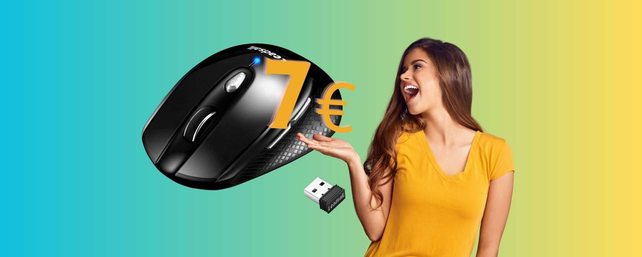 Mouse wireless che costa POCHISSIMO ed è una BOMBA (7€) Mouse wireless che costa POCHISSIMO ed è una BOMBA (7€)