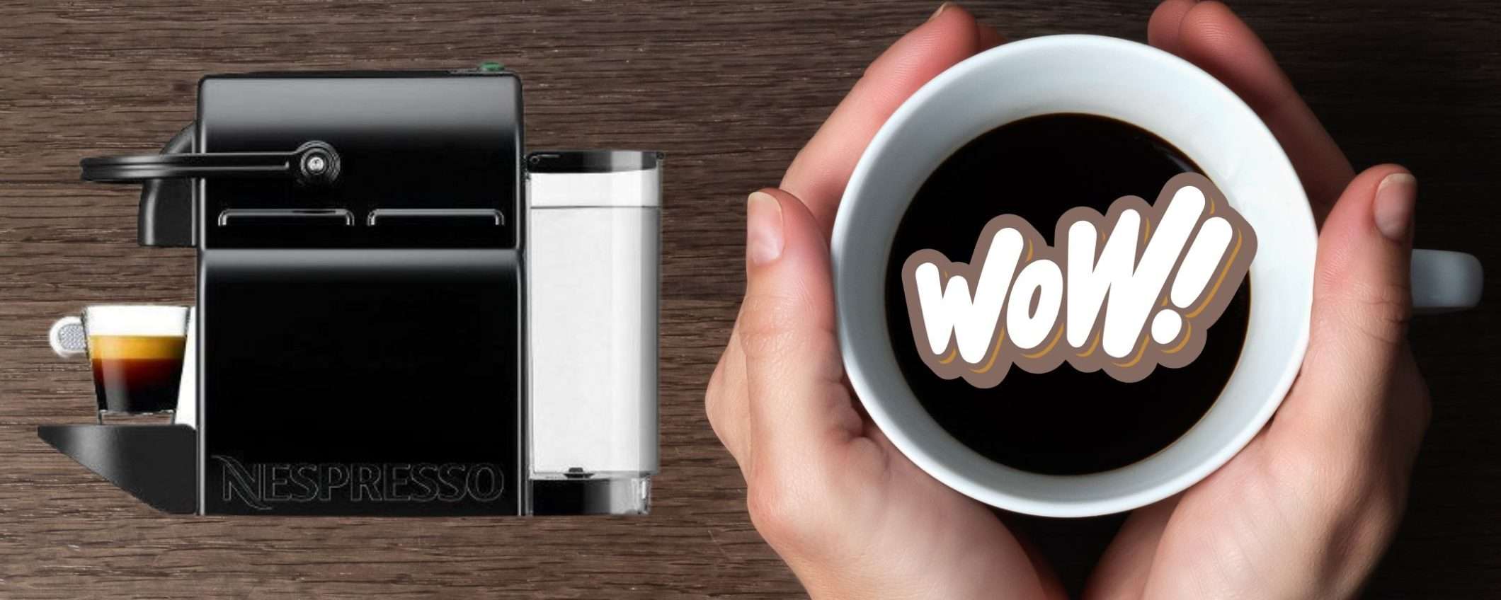 Nespresso Inissia a 63€ è una BOMBA: a questo prezzo NON si trova più Nespresso Inissia a 63€ è una BOMBA: a questo prezzo NON si trova più