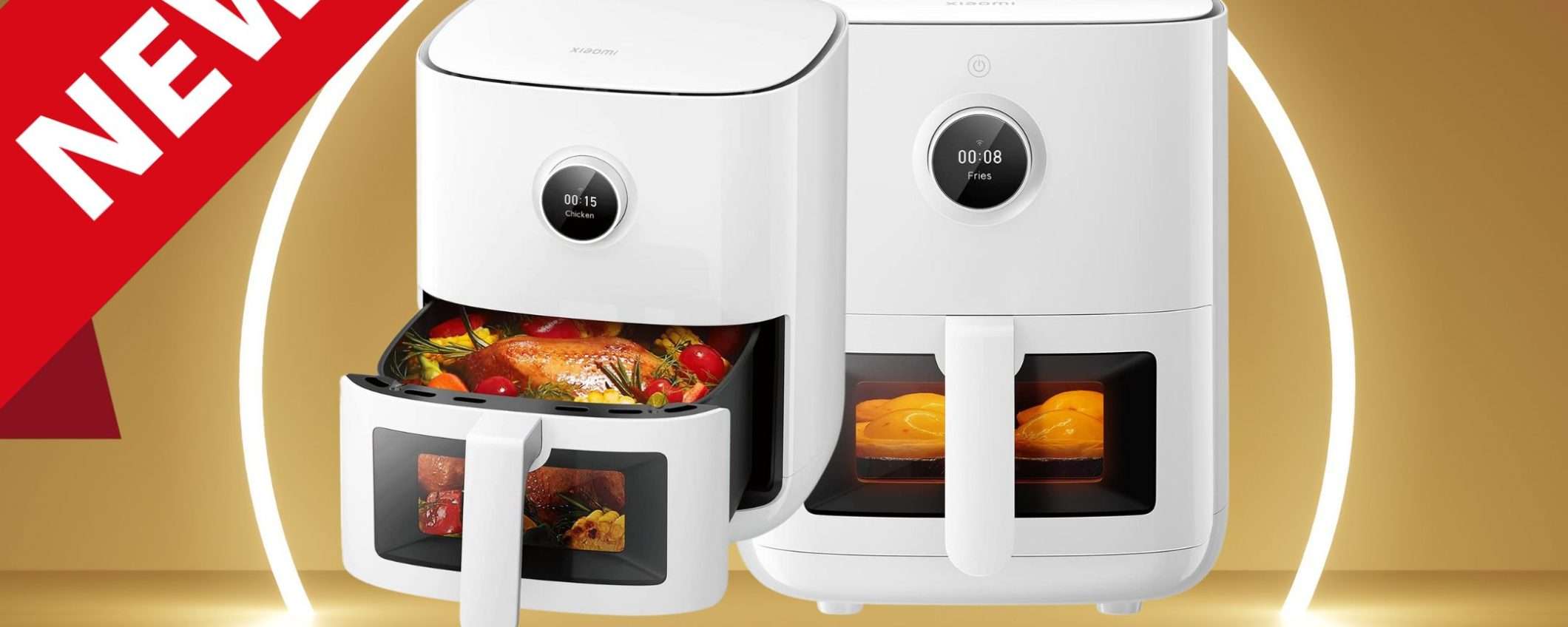 Sorpresa: la NUOVA friggitrice ad aria smart di Xiaomi è su Amazon (in sconto) Sorpresa: la NUOVA friggitrice ad aria smart di Xiaomi è su Amazon (in sconto)