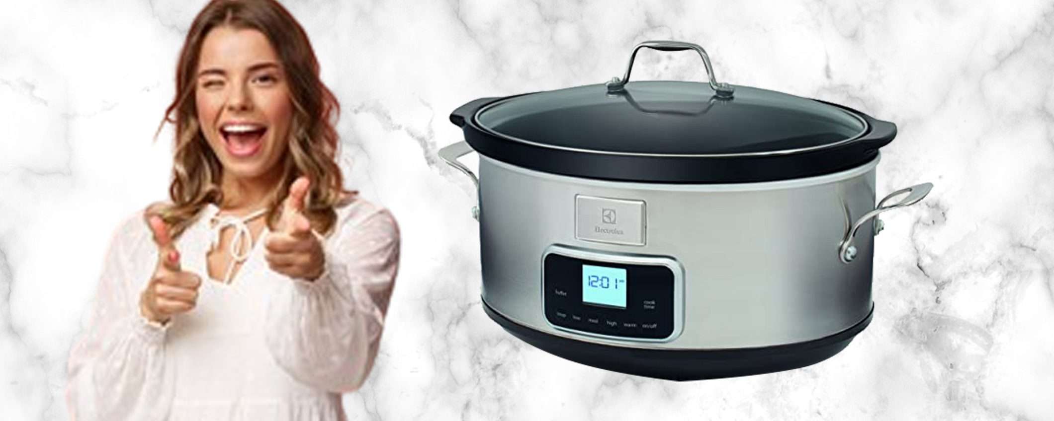 Pentola elettrica Slow Cooker Electrolux: sconto FOLLE del 50% (Amazon) Pentola elettrica Slow Cooker Electrolux: sconto FOLLE del 50% (Amazon)