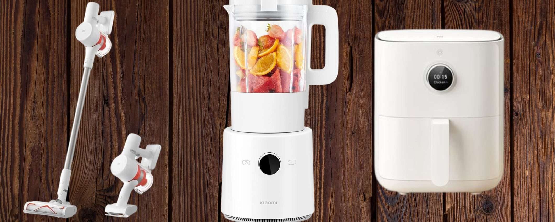 Xiaomi elettrodomestici SMART in piena svendita: 3 prodotti TOP a prezzo WOW Xiaomi elettrodomestici SMART in piena svendita: 3 prodotti TOP a prezzo WOW