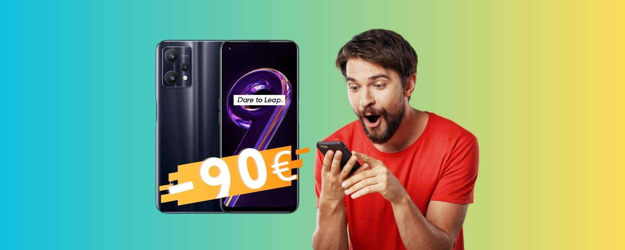 Realme 9 Pro 5G in OFFERTA su Amazon a 90€ in MENO Realme 9 Pro 5G in OFFERTA su Amazon a 90€ in MENO