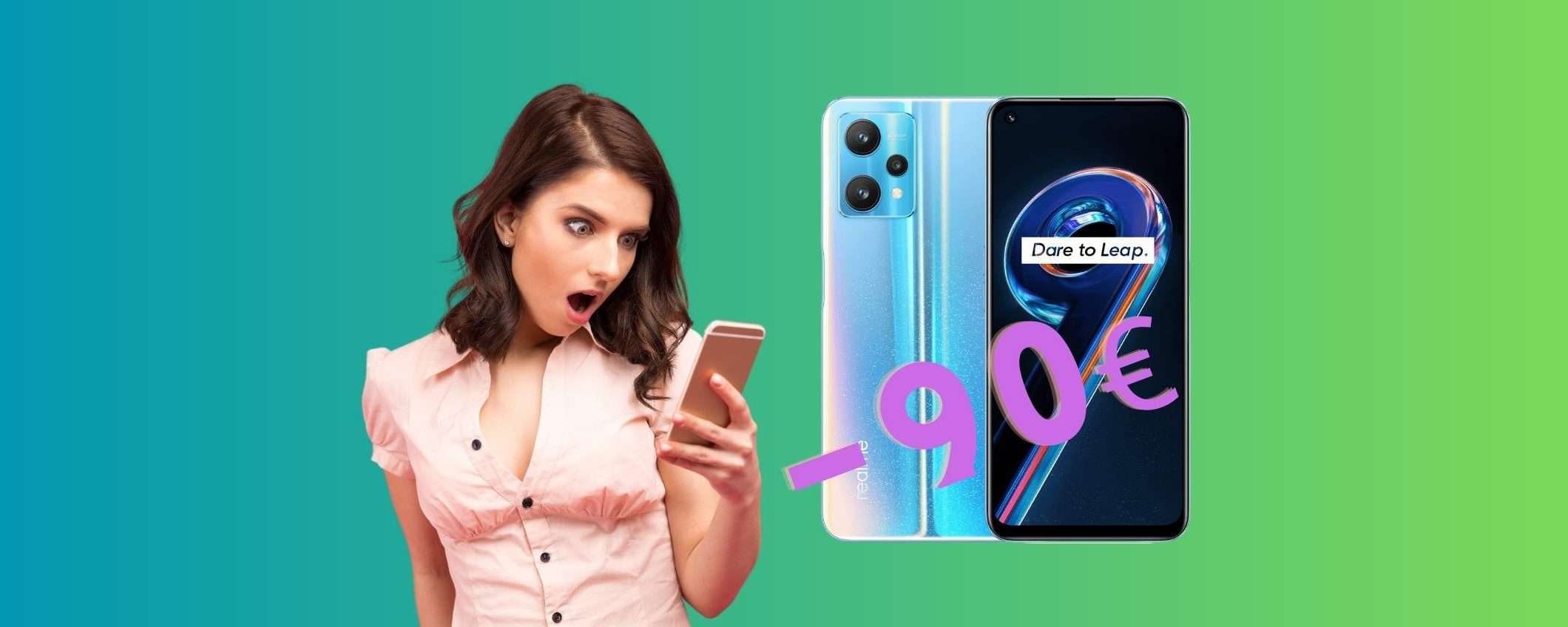 Realme 9 Pro 5G a prezzo da CAPOGIRO su Amazon (-90€) Realme 9 Pro 5G a prezzo da CAPOGIRO su Amazon (-90€)