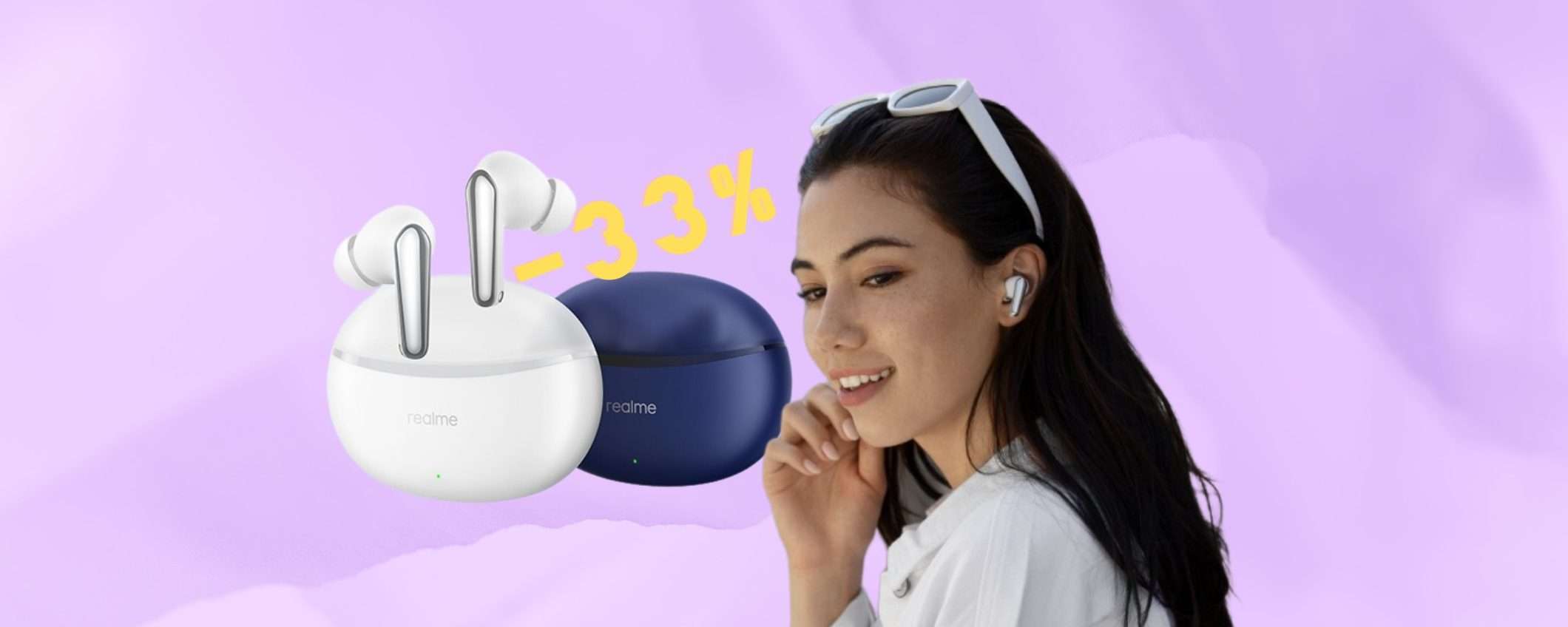 Realme Buds Air 3: il prezzo è in CADUTA LIBERA su Amazon (-33%) Realme Buds Air 3: il prezzo è in CADUTA LIBERA su Amazon (-33%)