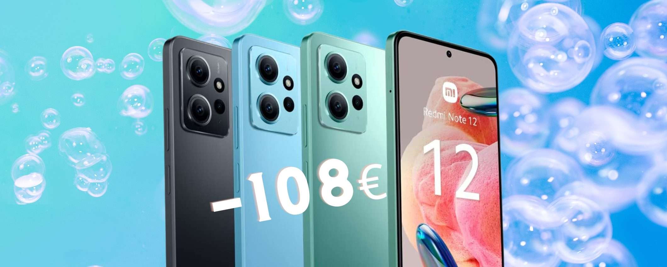 Redmi Note 12 in PROMOZIONE a 171€ con SCONTO assurdo di 108€ Redmi Note 12 in PROMOZIONE a 171€ con SCONTO assurdo di 108€