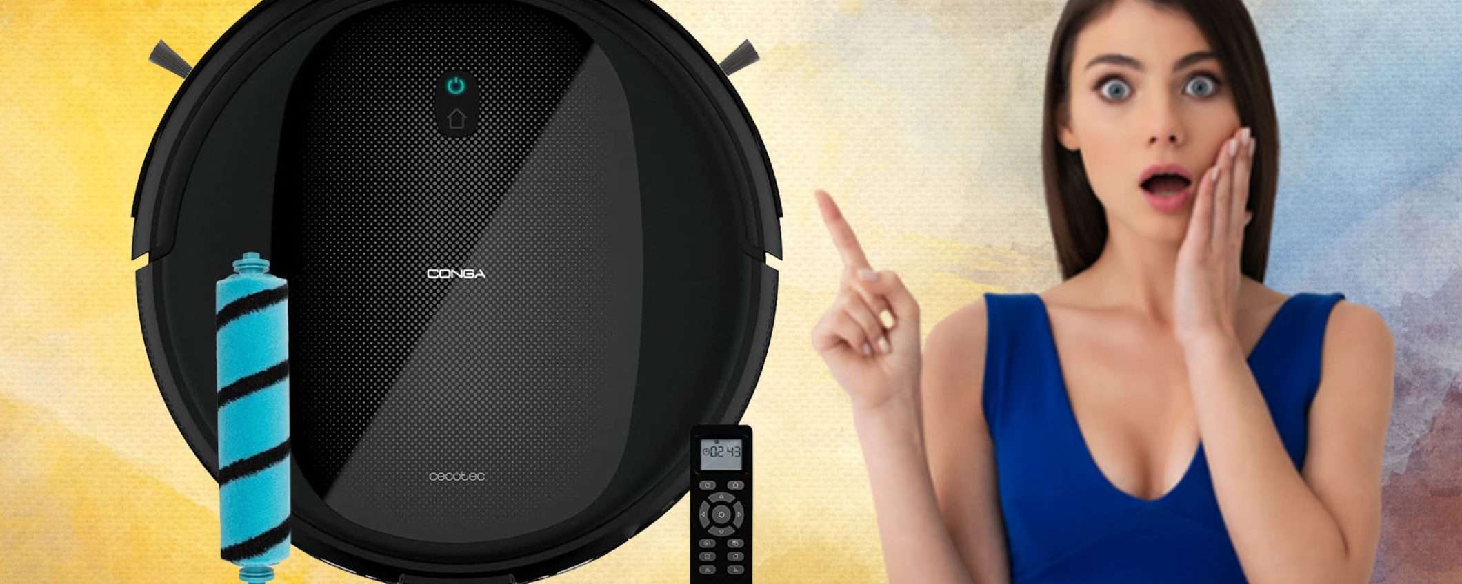 Robot aspirapolvere 4 in 1 a meno di 100€: sconto TOP su Amazon (-28%) Robot aspirapolvere 4 in 1 a meno di 100€: sconto TOP su Amazon (-28%)