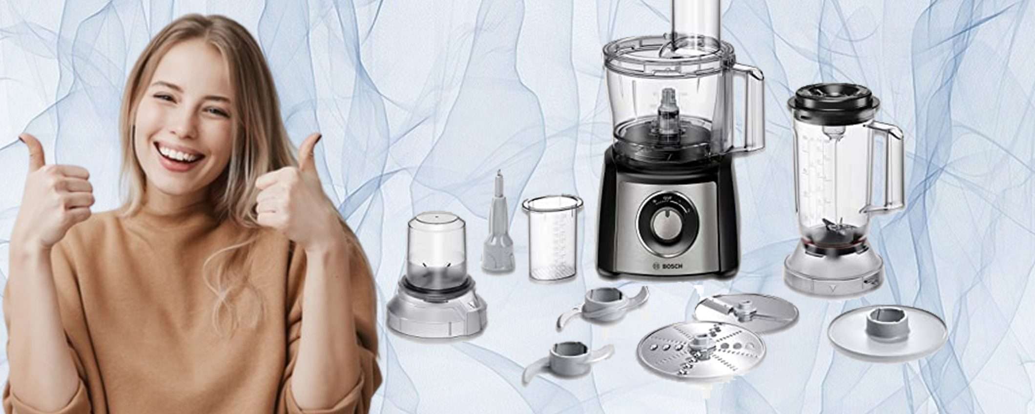 Robot da cucina Bosch con oltre 50 funzioni: sconto SHOCK del 42% Robot da cucina Bosch con oltre 50 funzioni: sconto SHOCK del 42%