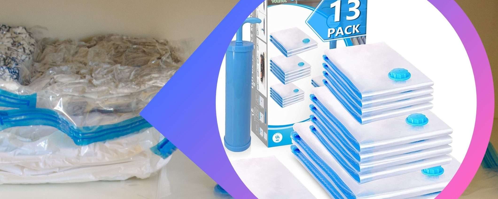 Cambio di stagione: sistema FURBISSIMO salva tempo e spazio a 14€ (Amazon) Cambio di stagione: sistema FURBISSIMO salva tempo e spazio a 14€ (Amazon)
