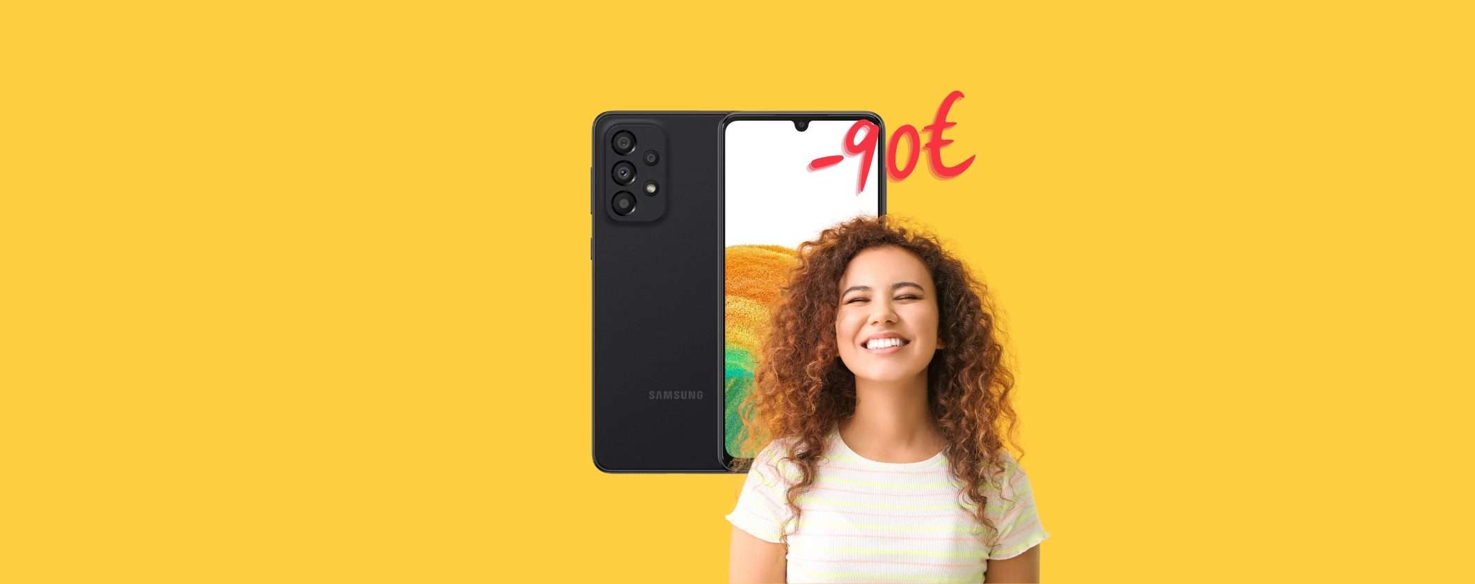 Samsung Galaxy A33: smartphone SORPRENDENTE a prezzo top (-90€) Samsung Galaxy A33: smartphone SORPRENDENTE a prezzo top (-90€)