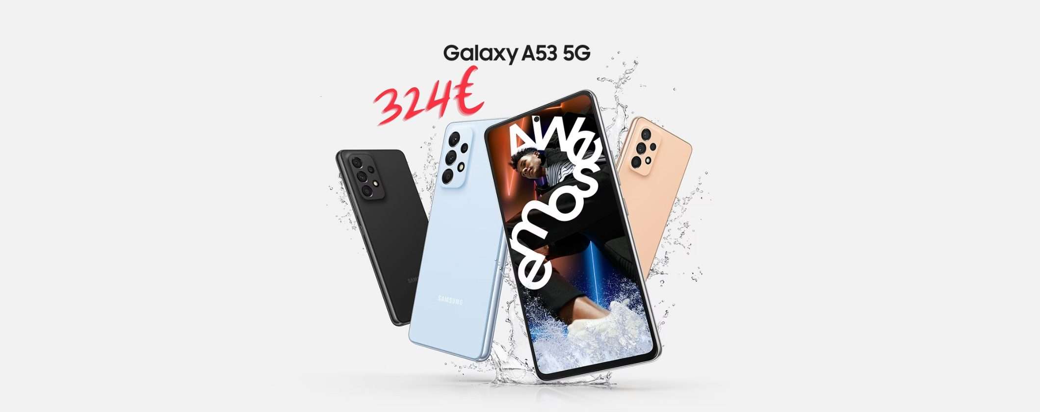 Samsung Galaxy A53: ULTIME ORE a soli 324€ Samsung Galaxy A53: ULTIME ORE a soli 324€