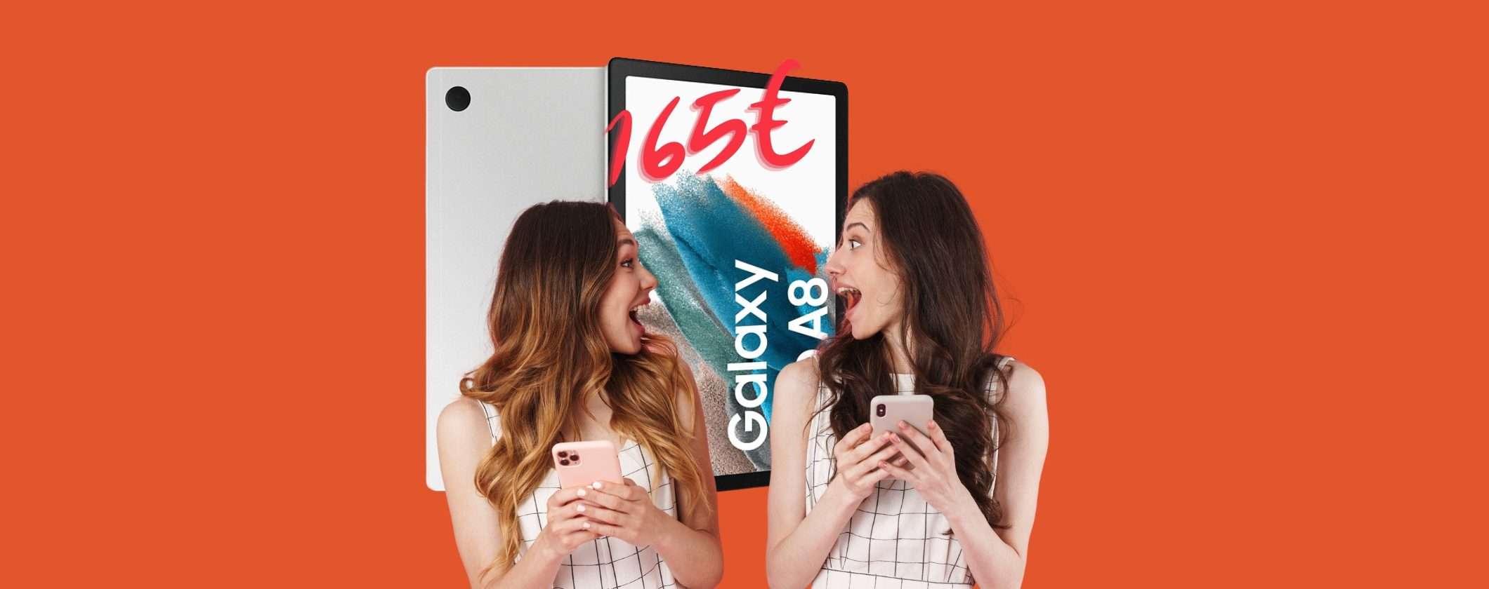 Samsung Galaxy Tab A8: solo 165€ su eBay con il nuovo coupon Samsung Galaxy Tab A8: solo 165€ su eBay con il nuovo coupon