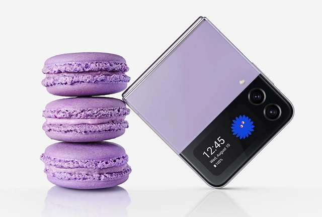 samsung galaxy z flip4 viola