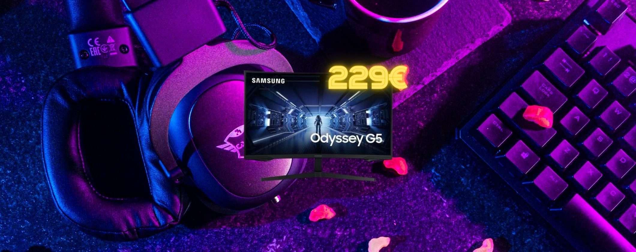 Samsung Odyssey G5: monitor curvo gaming 32 Samsung Odyssey G5: monitor curvo gaming 32