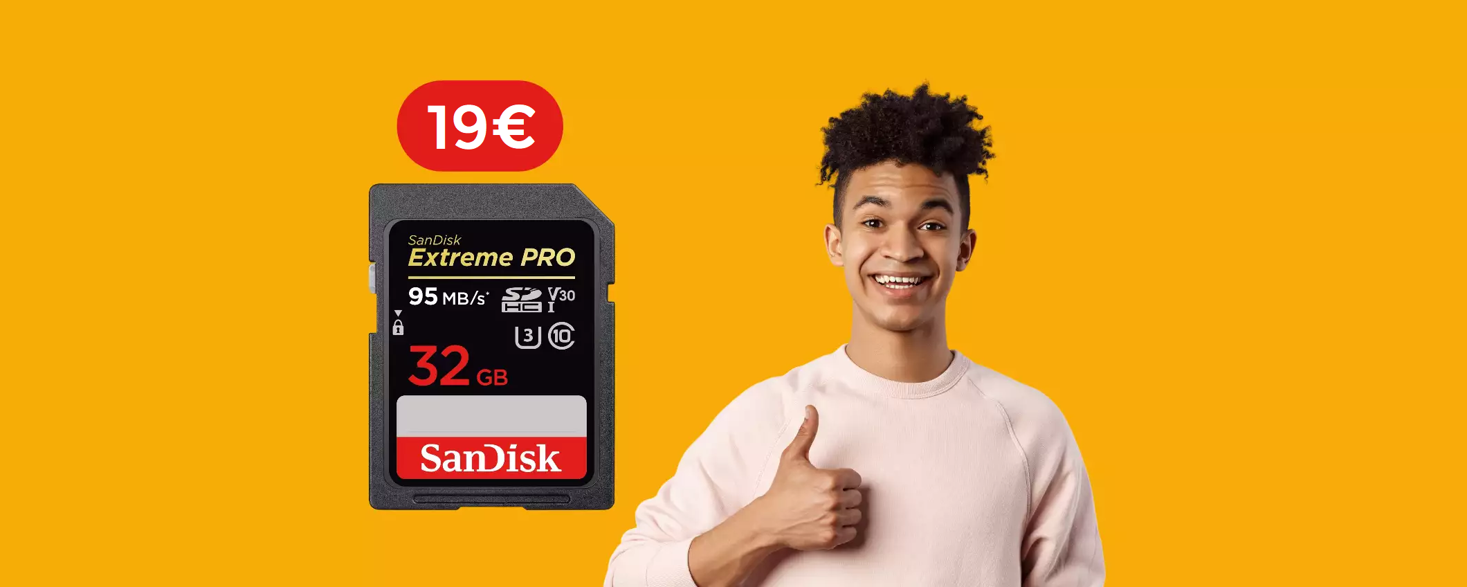 Scheda SD 32GB SanDisk: la più VELOCE che puoi acquistare con 19€