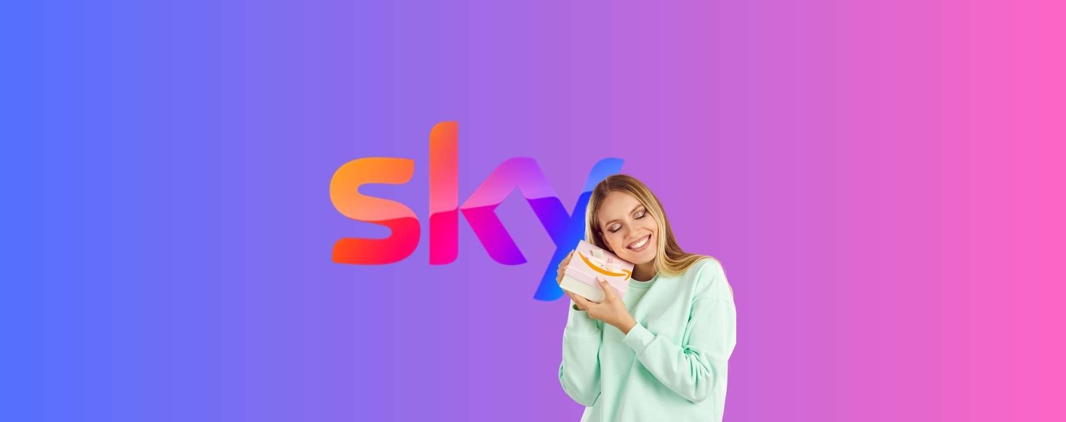 Sky ti REGALA un Buono Amazon da 50€ Sky ti REGALA un Buono Amazon da 50€