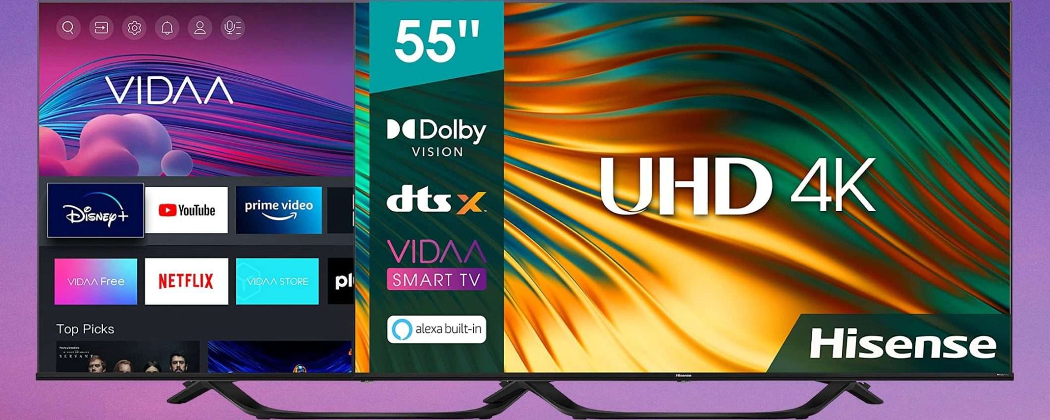 Smart TV 4K Hisense 55 Smart TV 4K Hisense 55