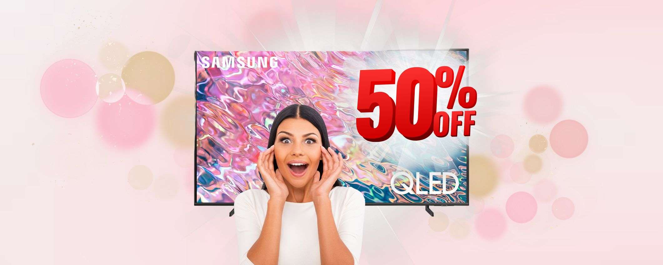 Sconto ASSURDO per Samsung TV QLED, ancora pochi pezzi su Amazon Sconto ASSURDO per Samsung TV QLED, ancora pochi pezzi su Amazon