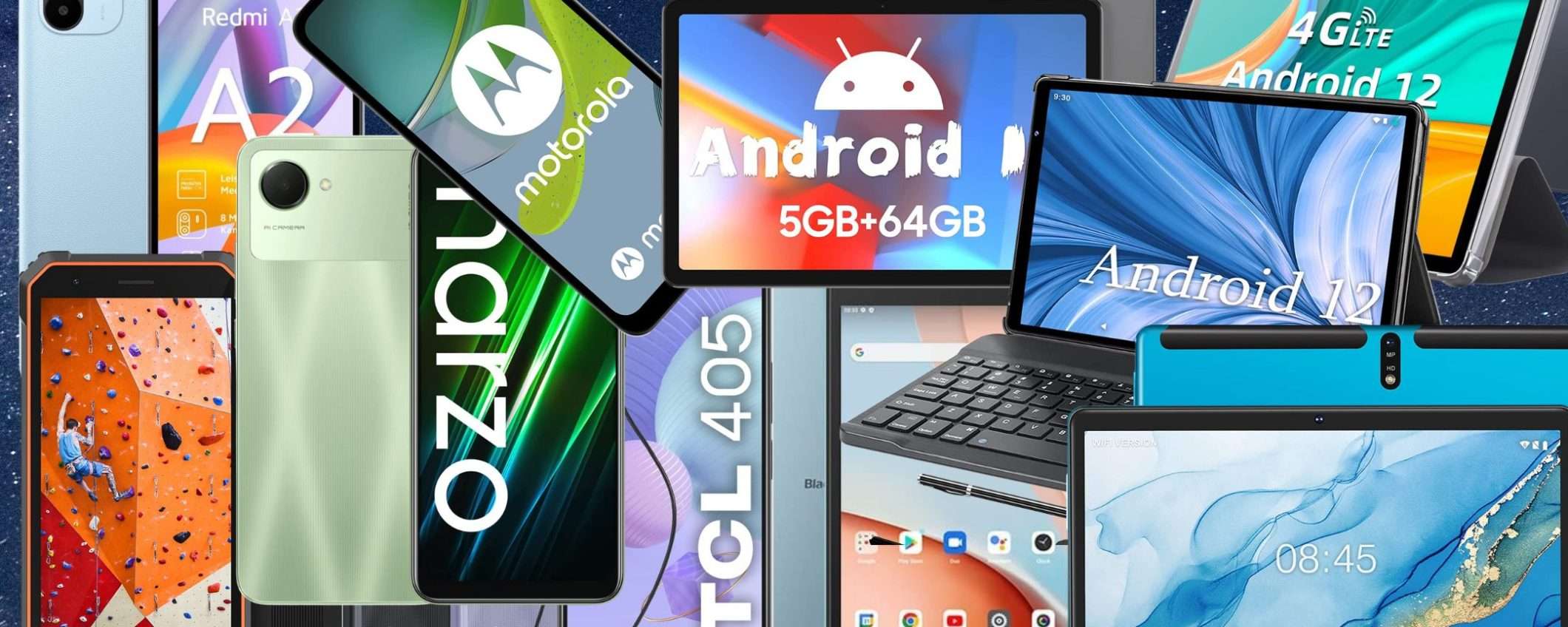 Amazon, VOLANTINO DEI SOGNI: 5 smartphone e 5 tablet a meno di 100€ Amazon, VOLANTINO DEI SOGNI: 5 smartphone e 5 tablet a meno di 100€
