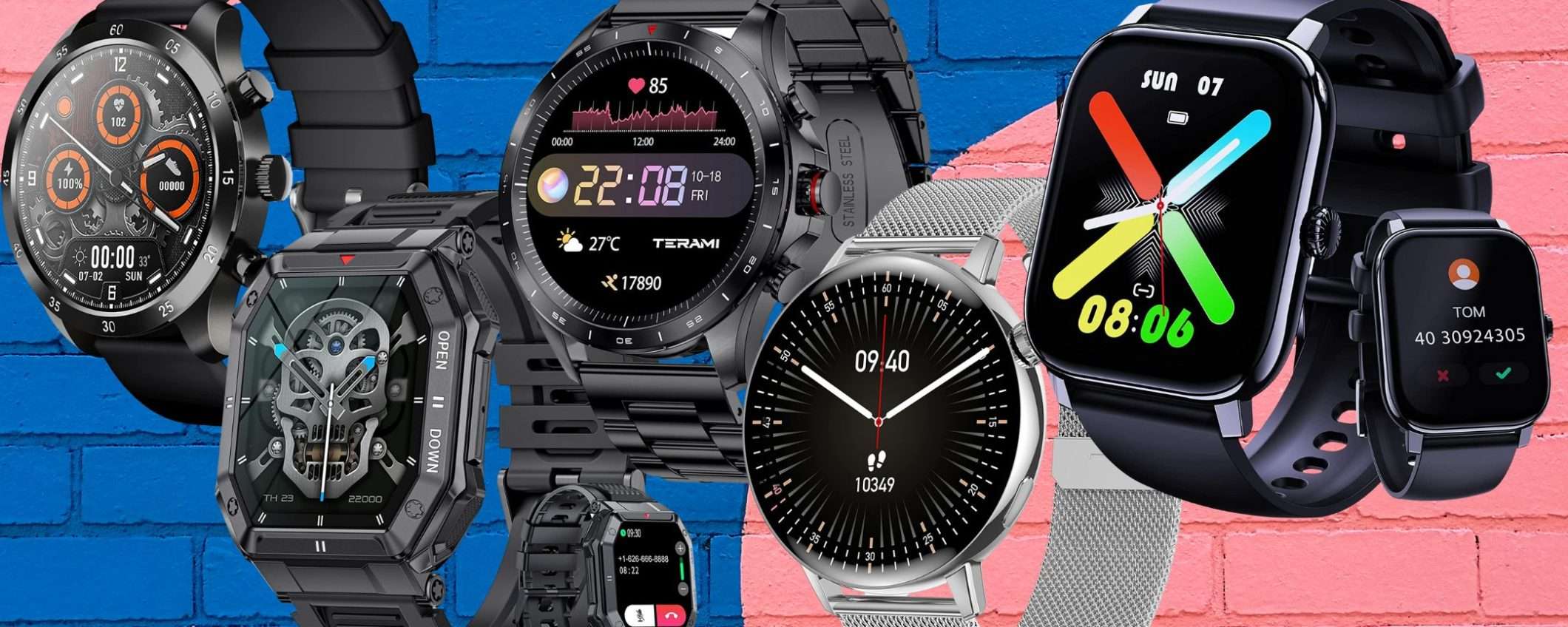 Ottimi smartwatch a mini prezzo col coupon: 5 modelli imperdibili (da 25€ a 45€) Ottimi smartwatch a mini prezzo col coupon: 5 modelli imperdibili (da 25€ a 45€)