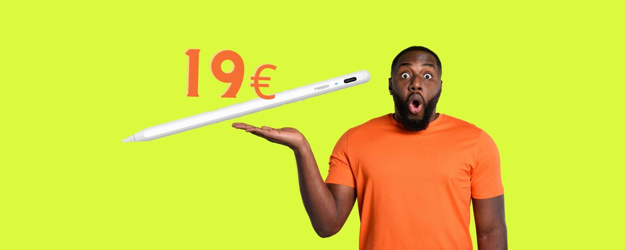 Con solo 19€ puoi avere una penna per iPad che fa invidia ad Apple Pencil Con solo 19€ puoi avere una penna per iPad che fa invidia ad Apple Pencil