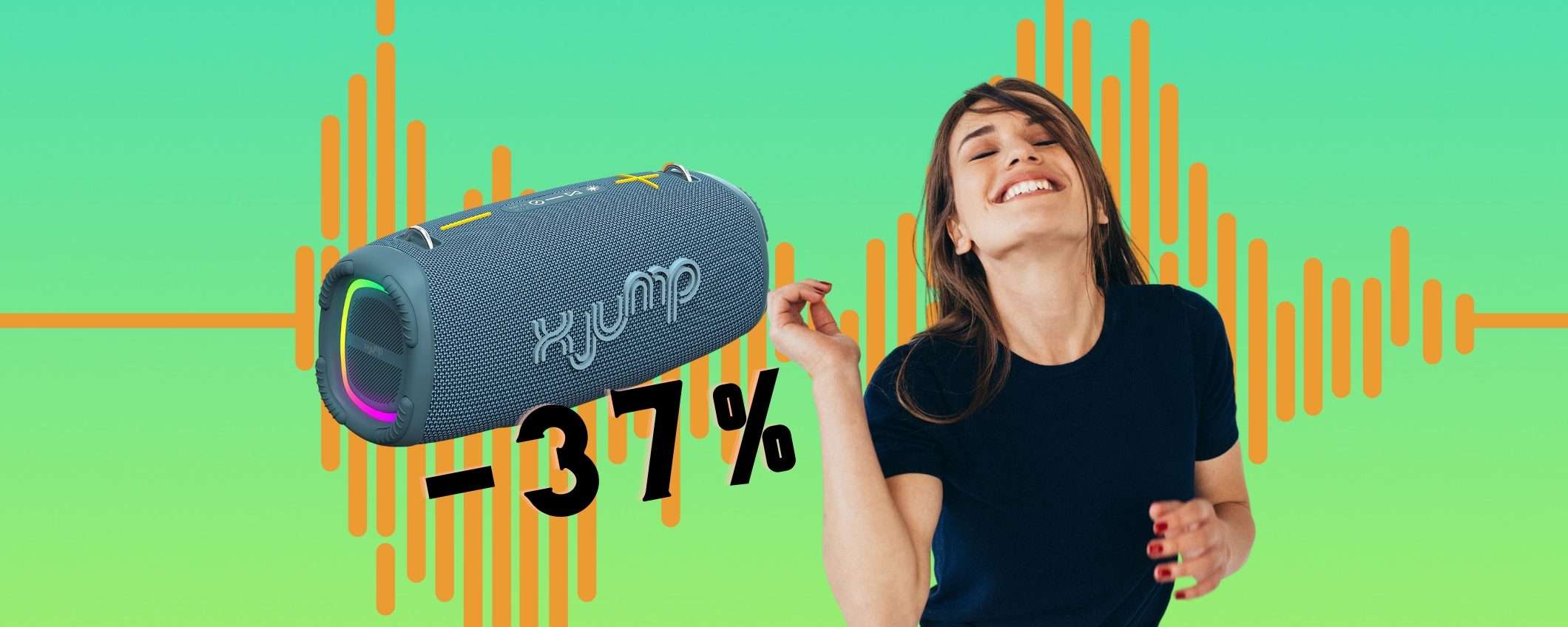 Speaker Bluetooth portatile da 90W a MENO di 100€, BOMBA Amazon Speaker Bluetooth portatile da 90W a MENO di 100€, BOMBA Amazon