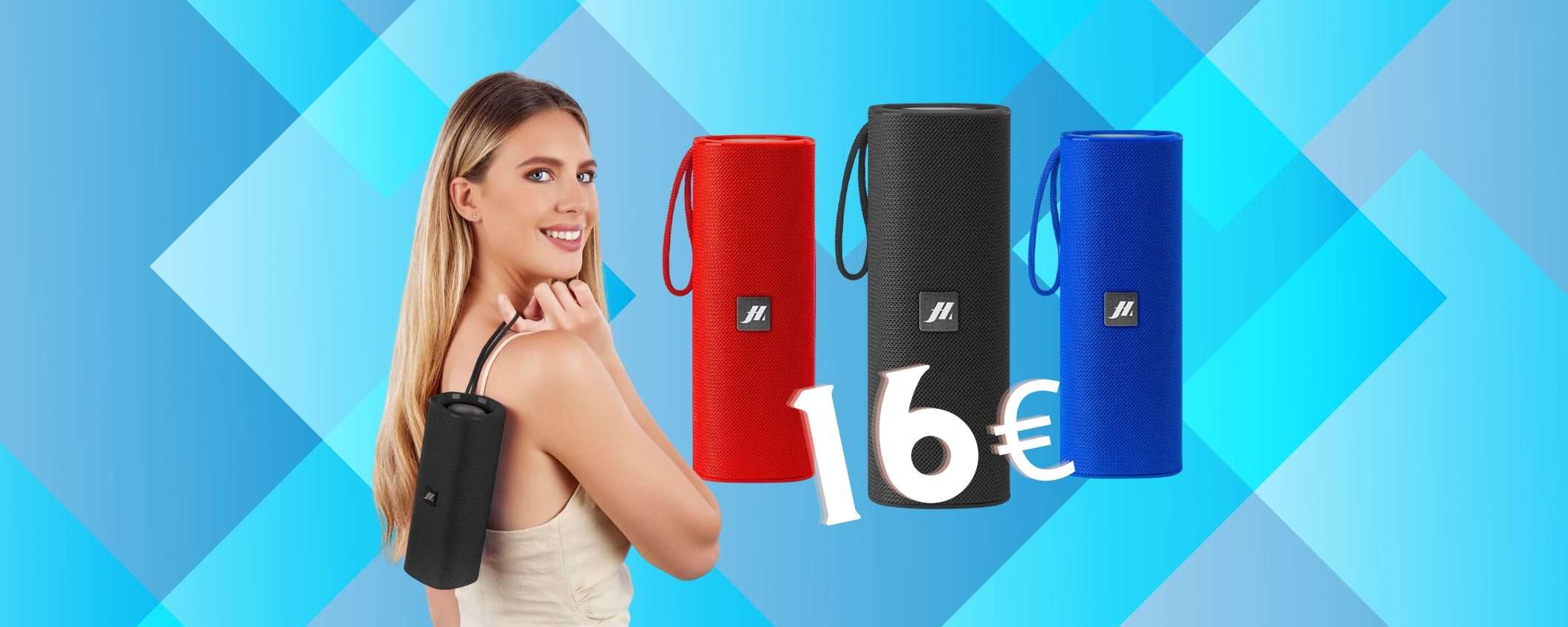 Speaker wireless da 6W compatto in SCONTO del 57% è tuo a 16€ Speaker wireless da 6W compatto in SCONTO del 57% è tuo a 16€