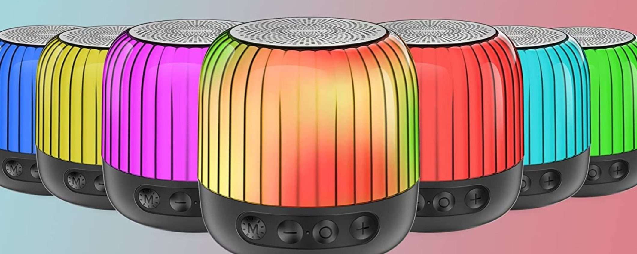 Assurdo speaker wireless e luce da notte: potenza e relax a prezzo RIDICOLO (9€) Assurdo speaker wireless e luce da notte: potenza e relax a prezzo RIDICOLO (9€)