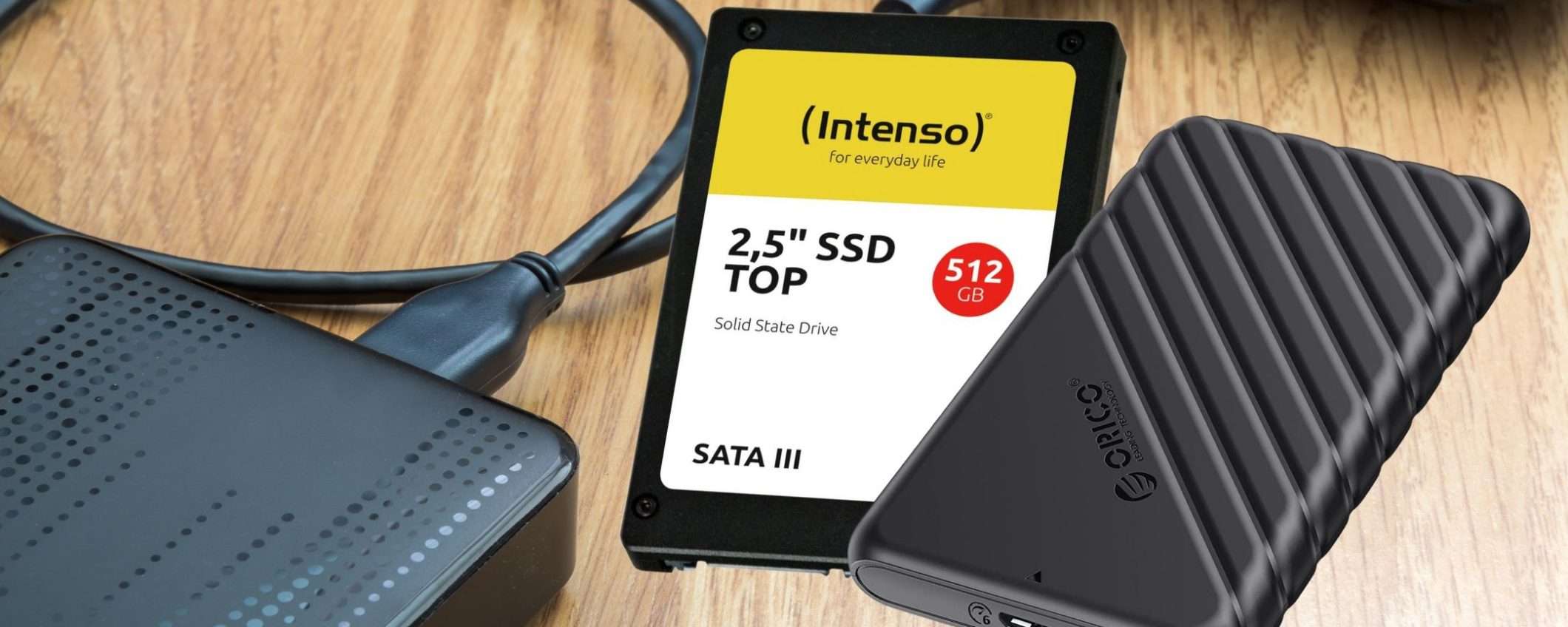 Potente e veloce SSD esterno 512GB a 35€: costruiscilo in 1 minuto (guida) Potente e veloce SSD esterno 512GB a 35€: costruiscilo in 1 minuto (guida)