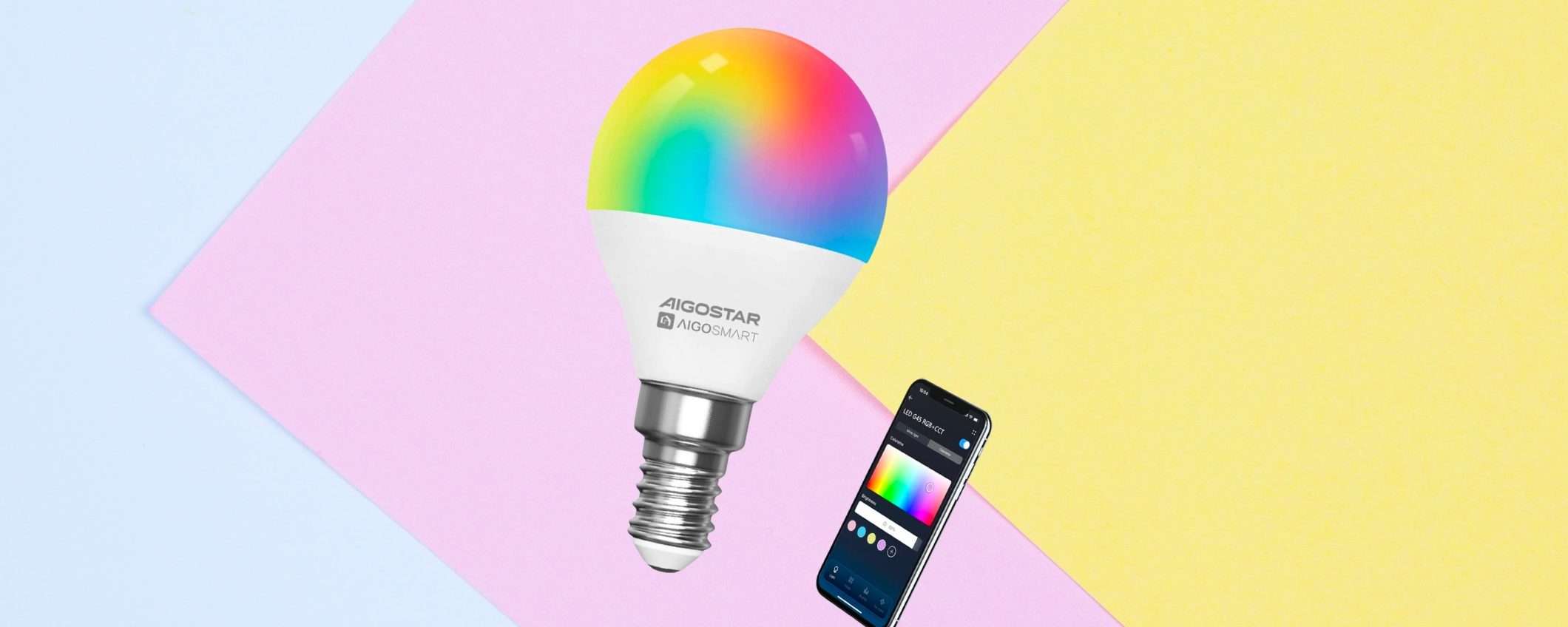 Lampadina Smart WiFi: colora la tua casa rendendola INTELLIGENTE (7€)