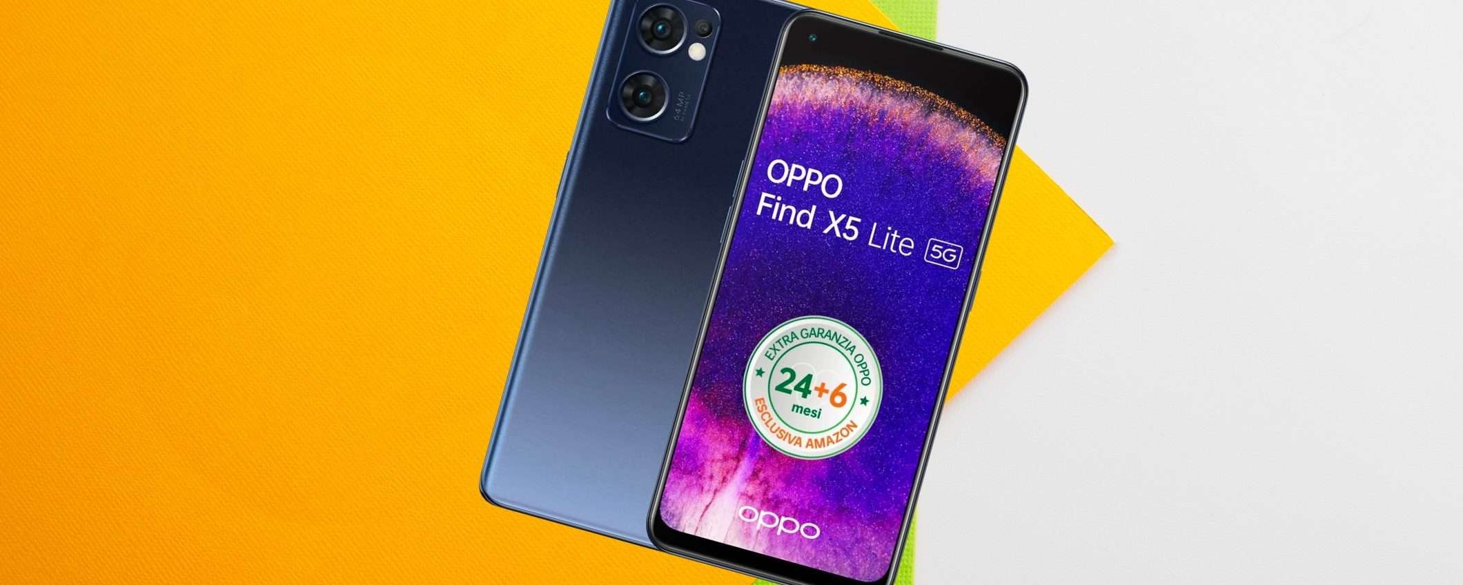 OPPO Find X5 Lite: colori vividi da sembrare SOGNI, sconto imperdibile OPPO Find X5 Lite: colori vividi da sembrare SOGNI, sconto imperdibile