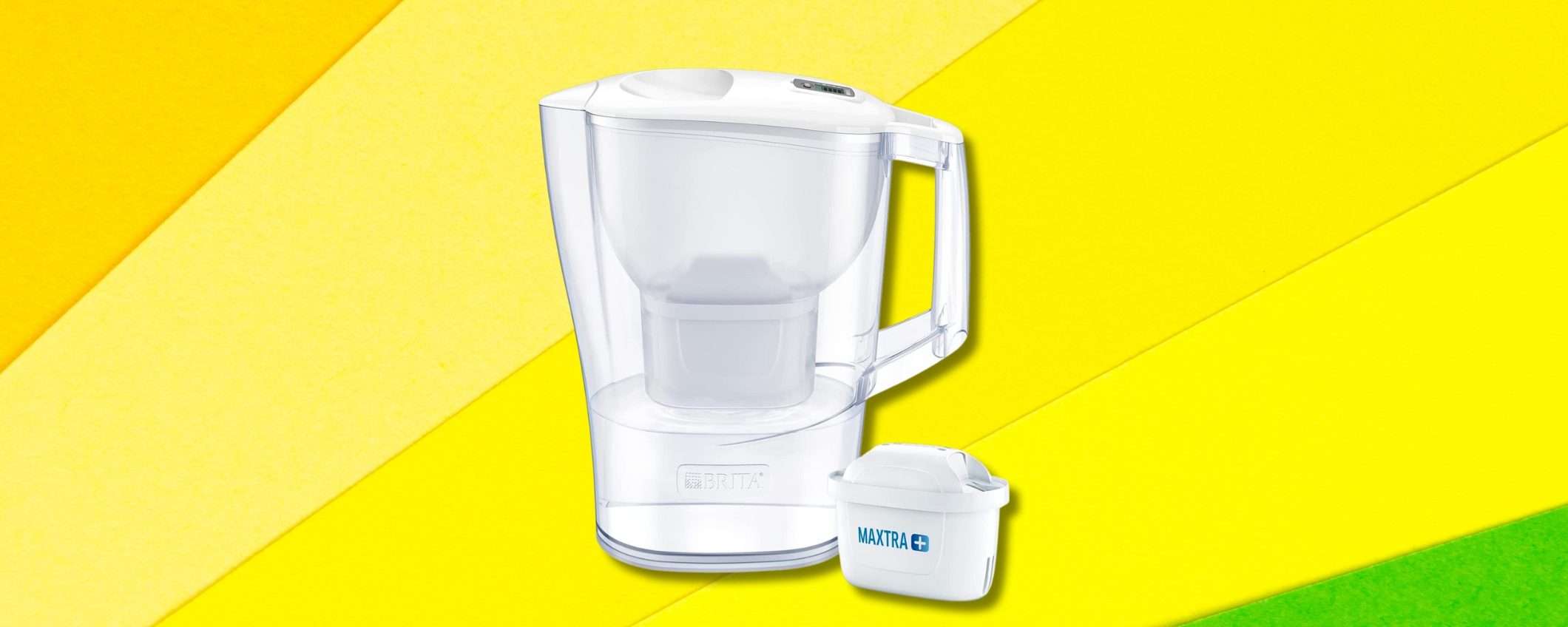 Acqua al supermercato? No grazie, con BRITA non ne compri più (15€) Acqua al supermercato? No grazie, con BRITA non ne compri più (15€)