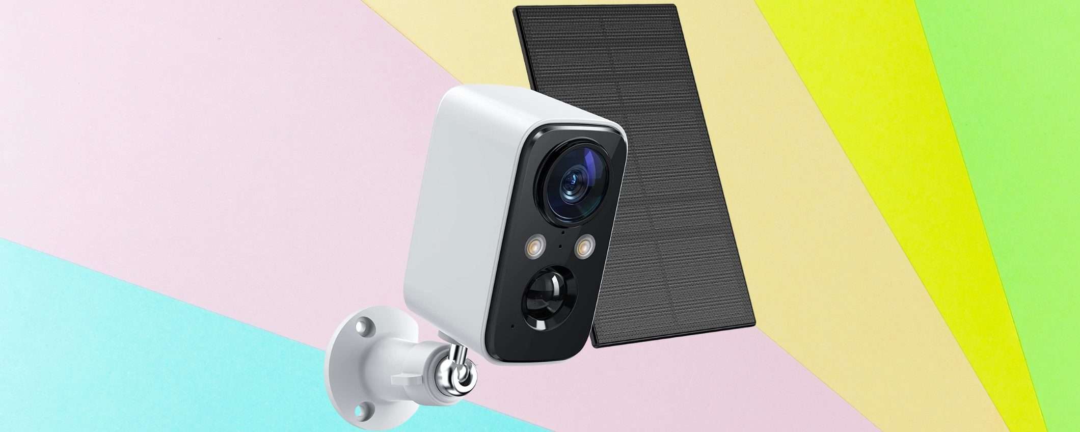Telecamera WiFi esterno ZERO COSTI: con pannello solare è la svolta Telecamera WiFi esterno ZERO COSTI: con pannello solare è la svolta