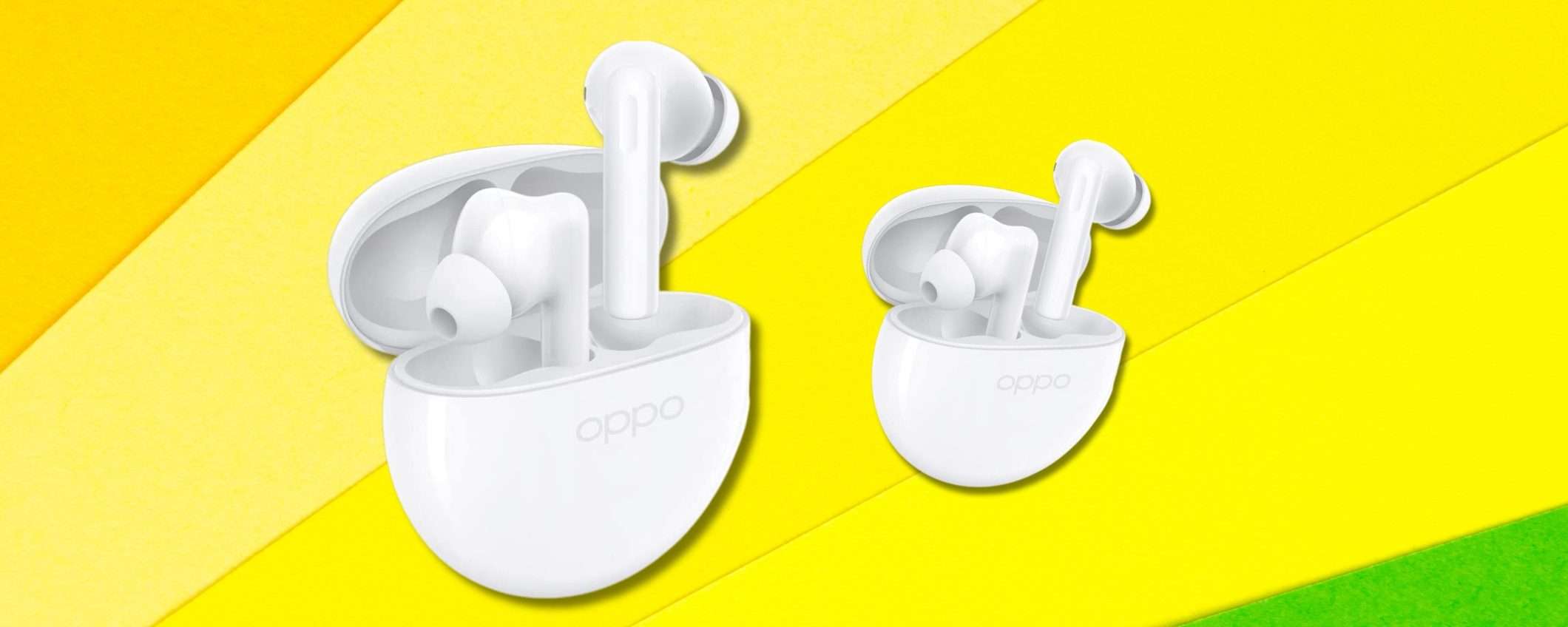 Precipita il prezzo delle OPPO Enco Buds2, appena 20€ ma suono NITIDO Precipita il prezzo delle OPPO Enco Buds2, appena 20€ ma suono NITIDO