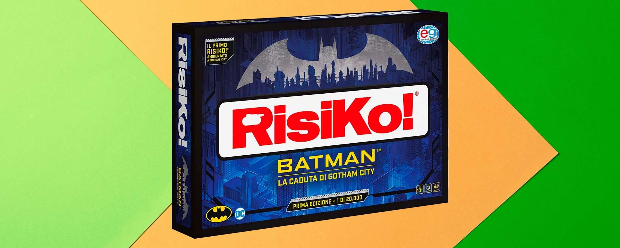 Serata RISIKO! ma devi conquistare Gotham City in questa versione Serata RISIKO! ma devi conquistare Gotham City in questa versione
