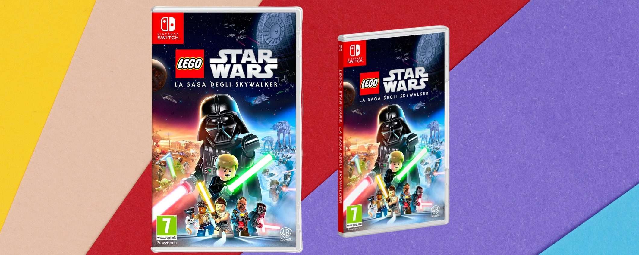 Lego Star Wars: La Saga degli Skywalker, l'avventura su Switch a 34€ Lego Star Wars: La Saga degli Skywalker, l'avventura su Switch a 34€