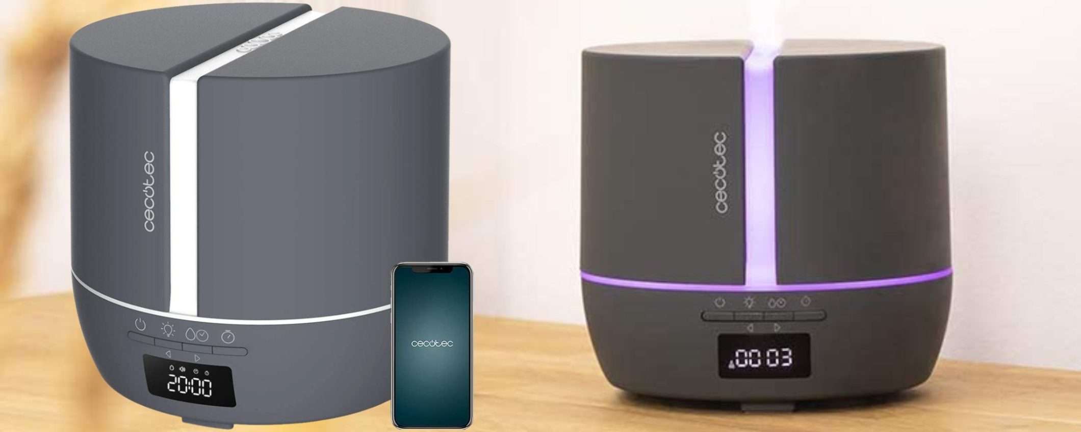 Speaker wireless, diffusore di aromi e umidificatore: GENIALATA smart a 29€ Speaker wireless, diffusore di aromi e umidificatore: GENIALATA smart a 29€