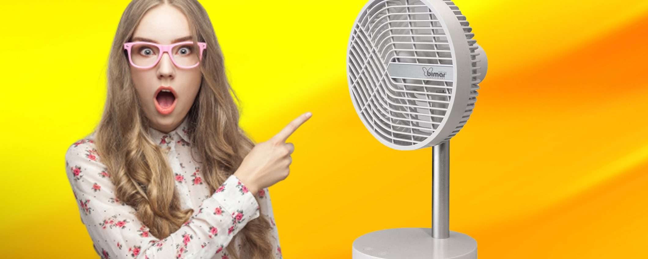 Ventilatore smart Bimar con WiFi e assistenti vocali: prezzo FOLLE (eBay) Ventilatore smart Bimar con WiFi e assistenti vocali: prezzo FOLLE (eBay)