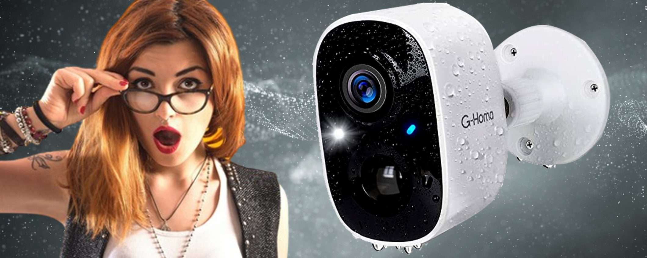 Videocamera di sorveglianza impermeabile con sconto BOMBA su Amazon Videocamera di sorveglianza impermeabile con sconto BOMBA su Amazon
