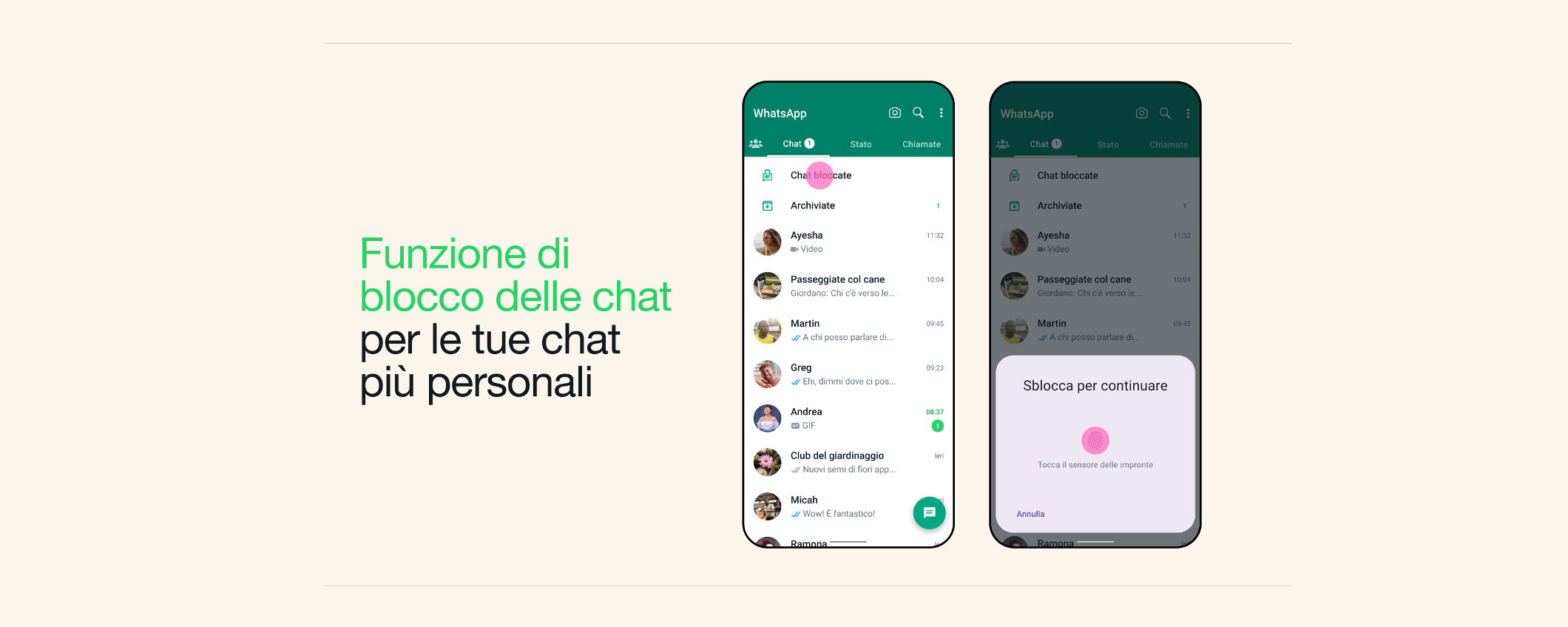 WhatsApp: come attivare il Lucchetto chat per una privacy TOTALE WhatsApp: come attivare il Lucchetto chat per una privacy TOTALE