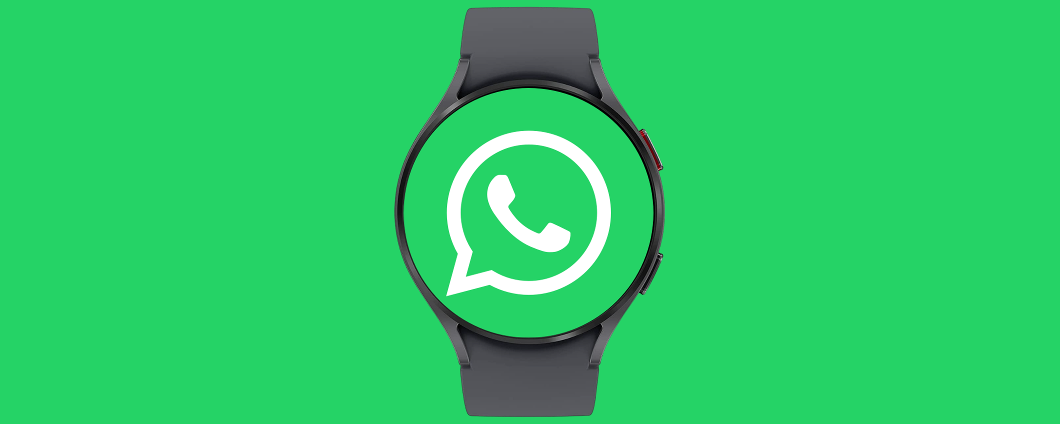 WhatsApp arriva UFFICIALMENTE sugli smartwatch con Wear OS WhatsApp arriva UFFICIALMENTE sugli smartwatch con Wear OS