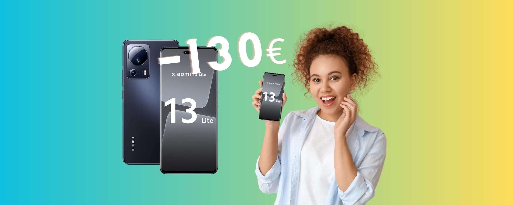 Xiaomi 13 Lite a 130€ in MENO: medio gamma a prezzo WOW Xiaomi 13 Lite a 130€ in MENO: medio gamma a prezzo WOW