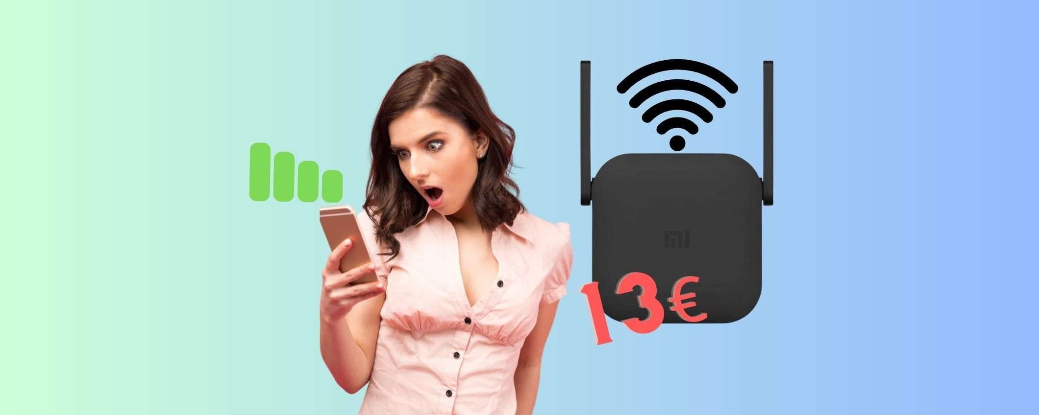 Xiaomi Mi WiFi: range extender che aumenta la velocità internet a 13€ Xiaomi Mi WiFi: range extender che aumenta la velocità internet a 13€